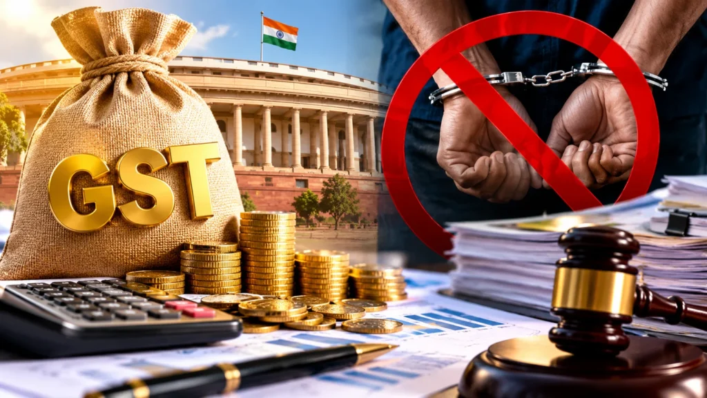 GST 2.0 में कारोबारियों को बड़ी राहत, टैक्स अफसरों की गिरफ्तारी शक्ति पर लग सकता है अंकुश GST 2.0 changes: