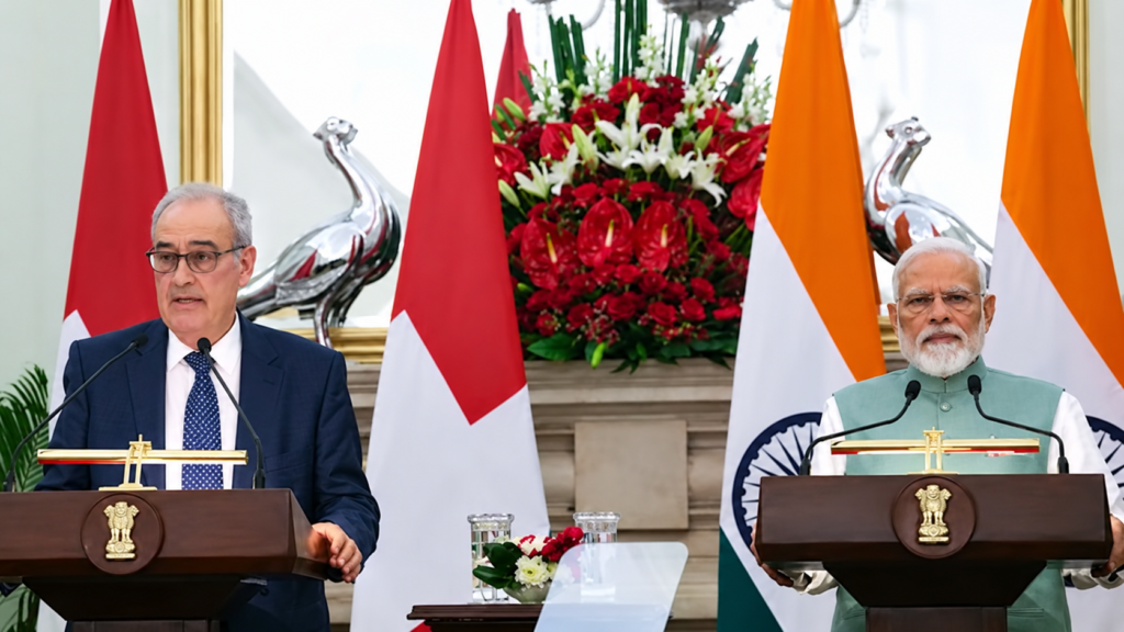 भारत-स्विट्जरलैंड डील: 10 लाख रोजगार, 100 अरब डॉलर निवेश, भारतीयों को कई फायदे India-Switzerland Deal: