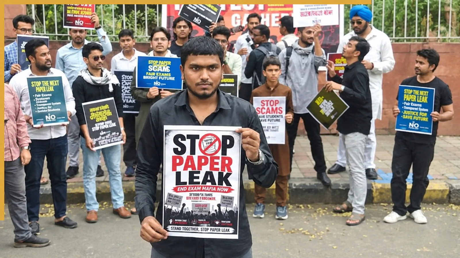 NEET paper leak: