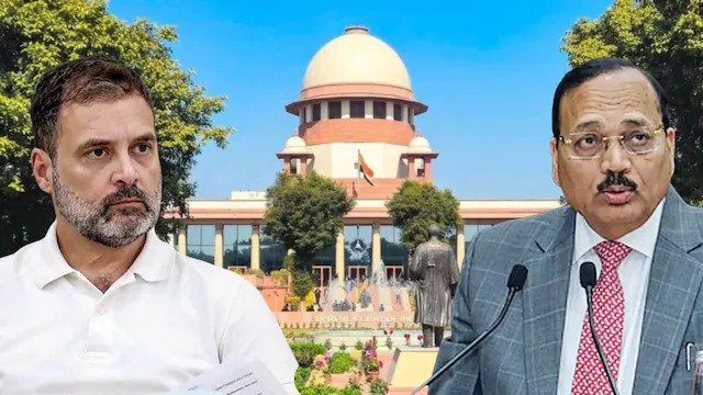CJI Suryakant and Rahul Gandhi