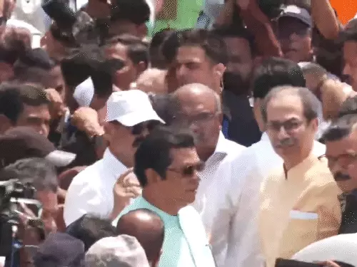 Gyanesh Kumar Protest: उद्धव ठाकरे - राज ठाकरे का मार्च