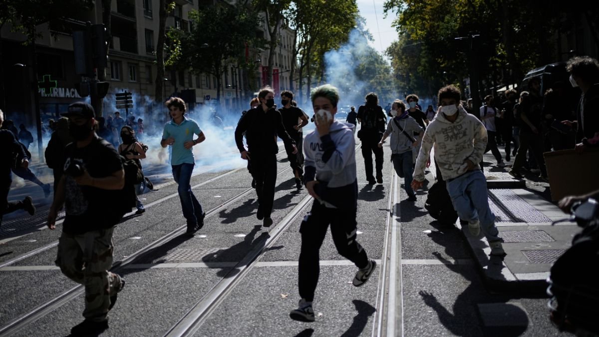 France Student Protest: