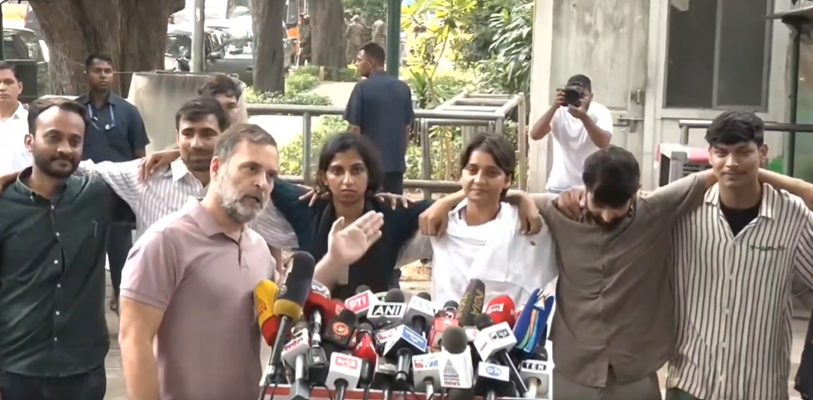 Nsui Protest: राहुल के साथ PC करने वाली NSUI कार्यकर्ताओं पर FIR?