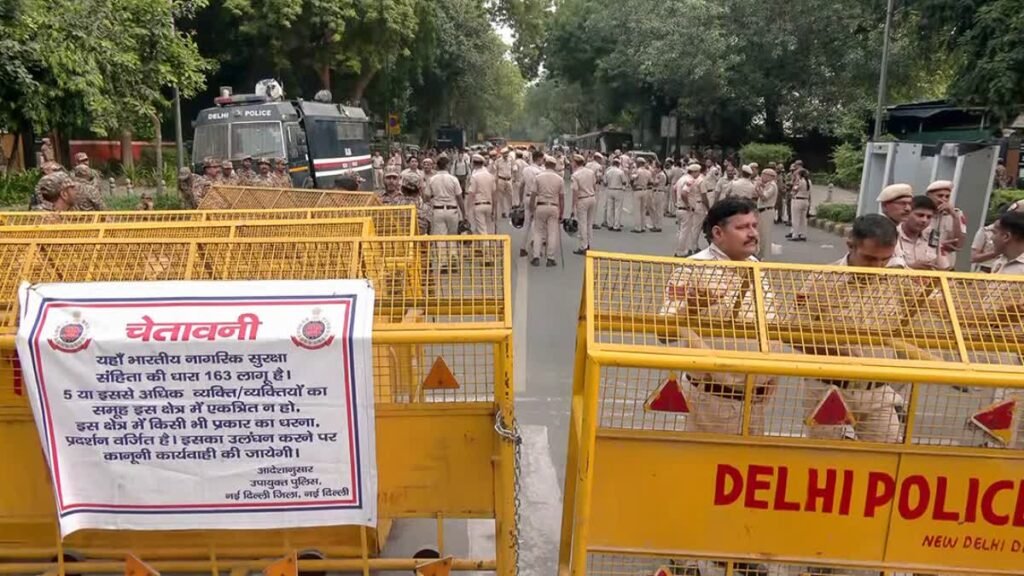 Protest at Jantar Mantar