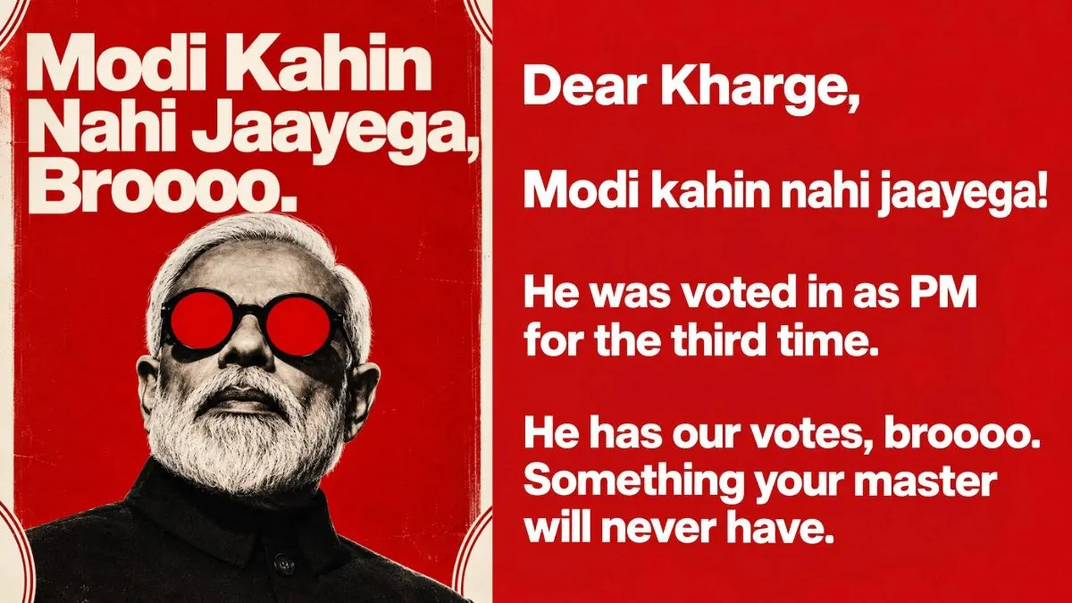 BJP mocks Kharge: